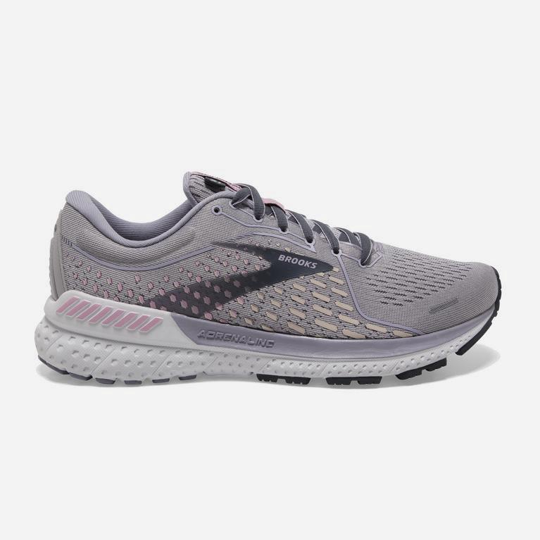 Brooks Adrenaline Gts 21 Womens Walking Shoes - Iris/Lilac Sachet/Ombre Blue/Grey - Philippines (657